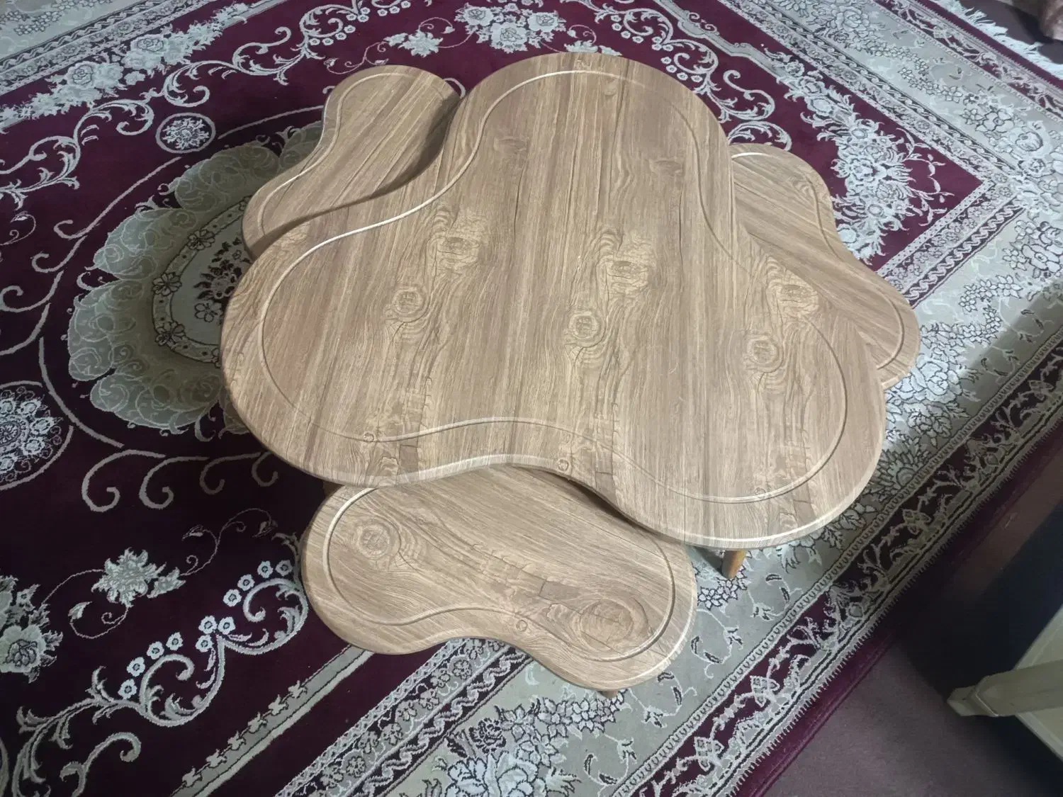 میز وسط همراه 3عسلی|مبلمان خانگی و میز عسلی|ری, شهادت|دیوار