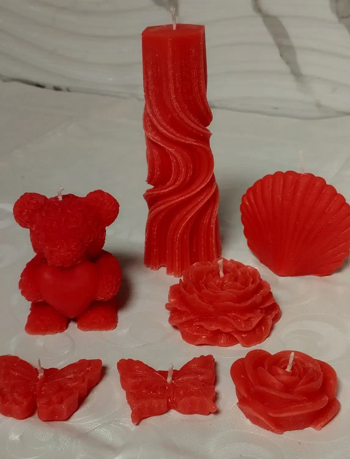 شمع های قرمز|صنایع دستی و سایر لوازم تزئینی|ابهر, |دیوار