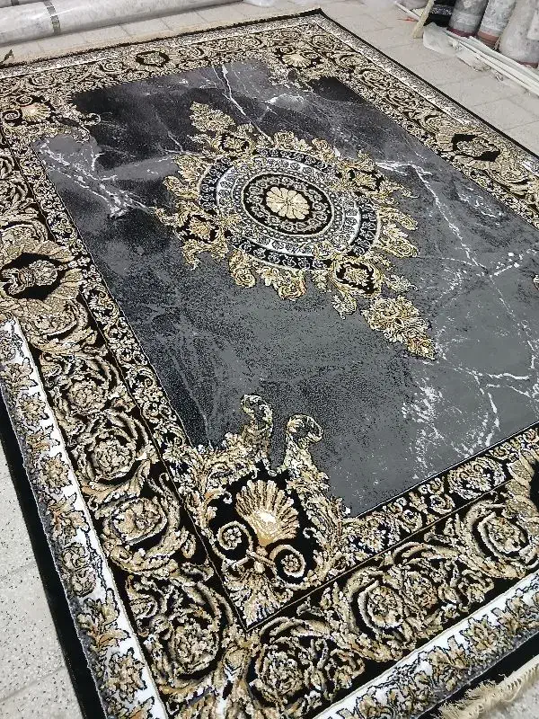 ۴تخته فرش ۱۲ متری طلاکوب|فرش|کرمانشاه, |دیوار