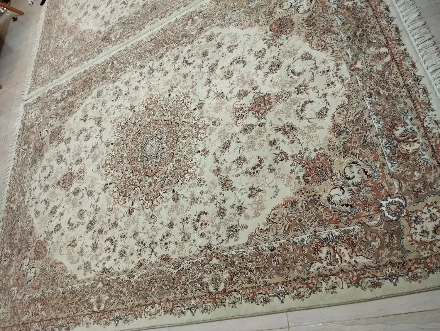 دو عدد فرش ۶متری|فرش|صومعه‌سرا, |دیوار