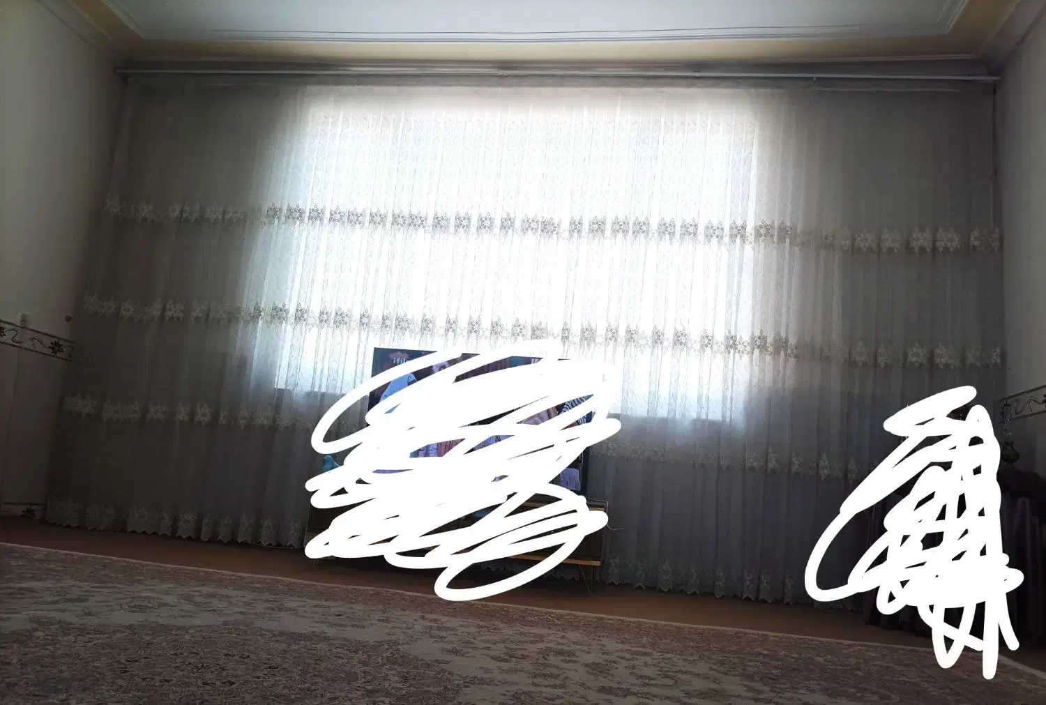 پرده توری|پرده، رانر، رومیزی|کرمانشاه, |دیوار