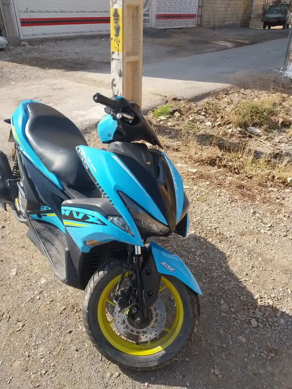 آیروکس 155|موتورسیکلت|نجفآباد, قلعه سفید|دیوار
