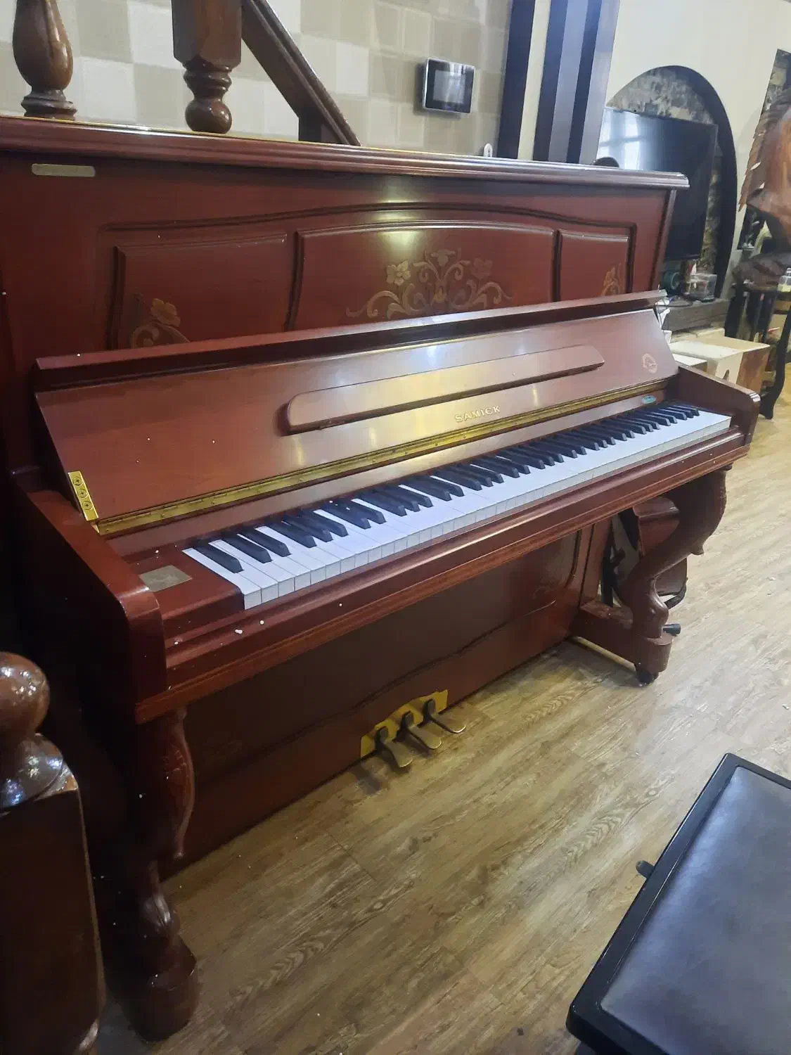 پیانو اکوستیک سمیک کره|پیانو، کیبورد، آکاردئون|قم, زنبیل آباد|دیوار