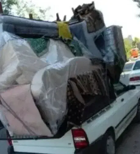 حمل بار اثاثیه باربری با وانت کرایه منصفانه کارگر|خدمات حمل و نقل|آبادان, |دیوار