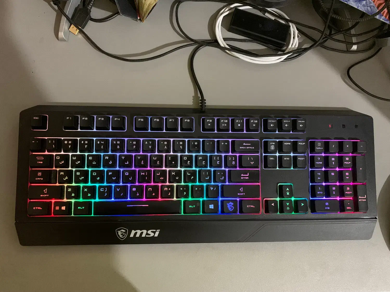کیبورد گیمینگ MSI VIGOR GK20|قطعات و لوازم جانبی رایانه|تهران, یوسف‌آباد|دیوار