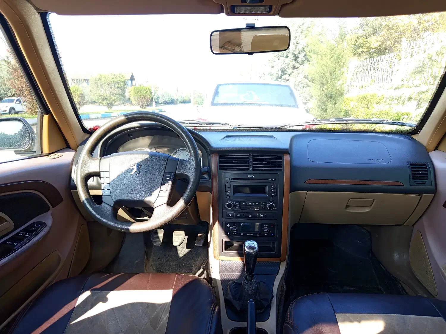 پژو پارس سال ۹۳ بی رنگ داشبرد جدید|خودرو سواری و وانت|گرگان, |دیوار