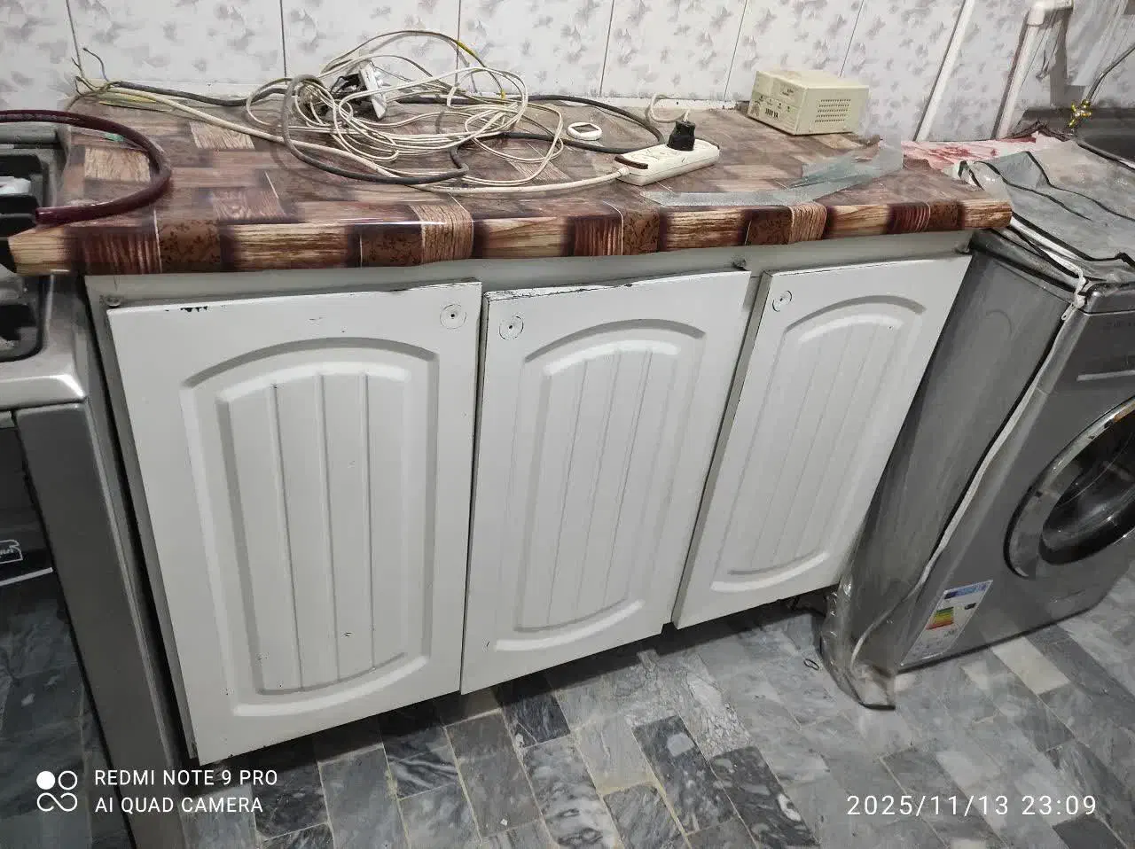 کابینت سه دردرحدنو|آب‌چکان و نظم‌دهنده ظروف|قم, زند آباد|دیوار