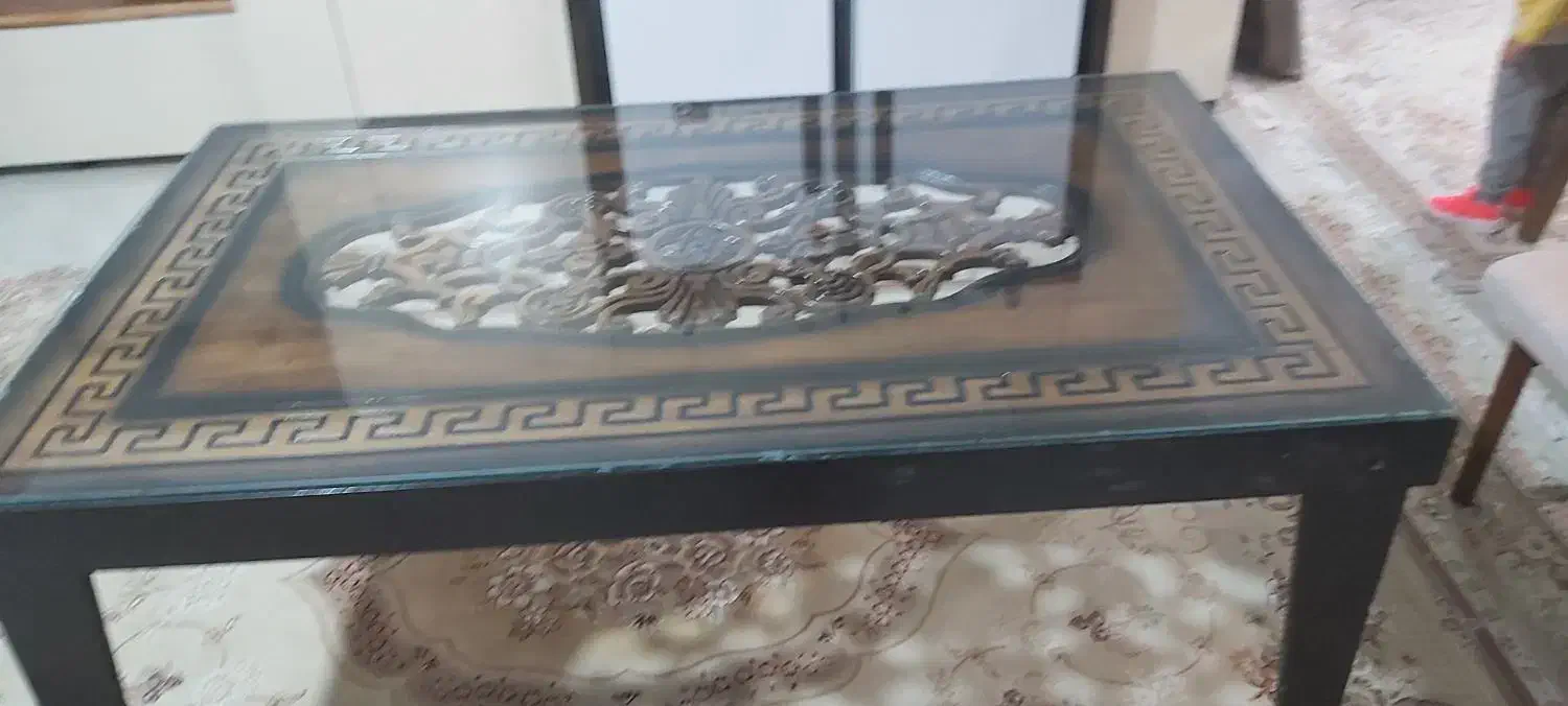 میز غذا خوری شش نفره|میز و صندلی غذاخوری|الیگودرز, |دیوار