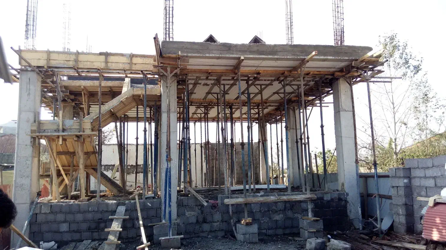 آرماتور بندی قالببندی آلماتوربندی اسکلت|خدمات پیشه و مهارت|رشت, فرزانه|دیوار