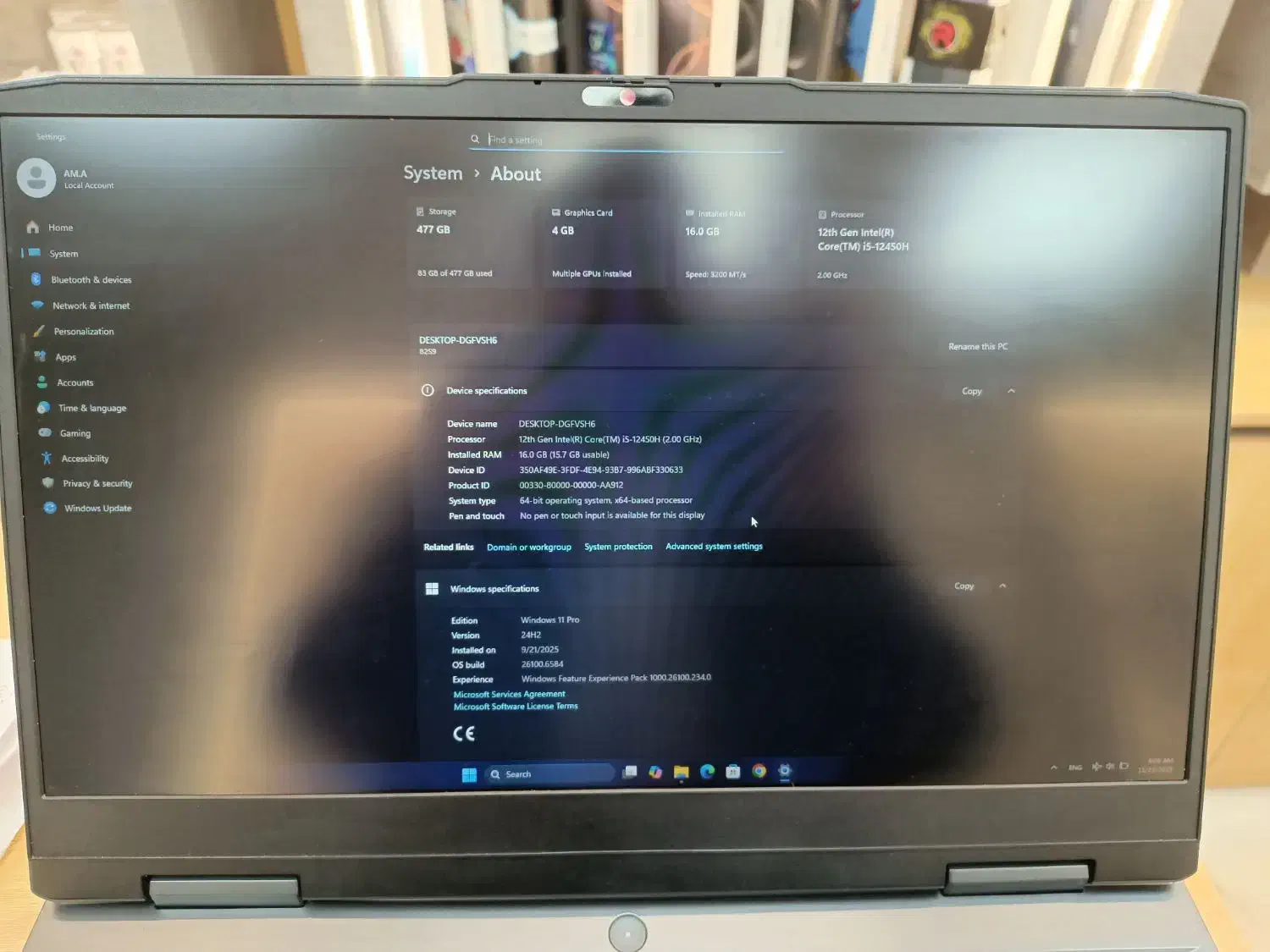 لپ تاپ Idea pad gaming 3|رایانه همراه|بیرجند, |دیوار