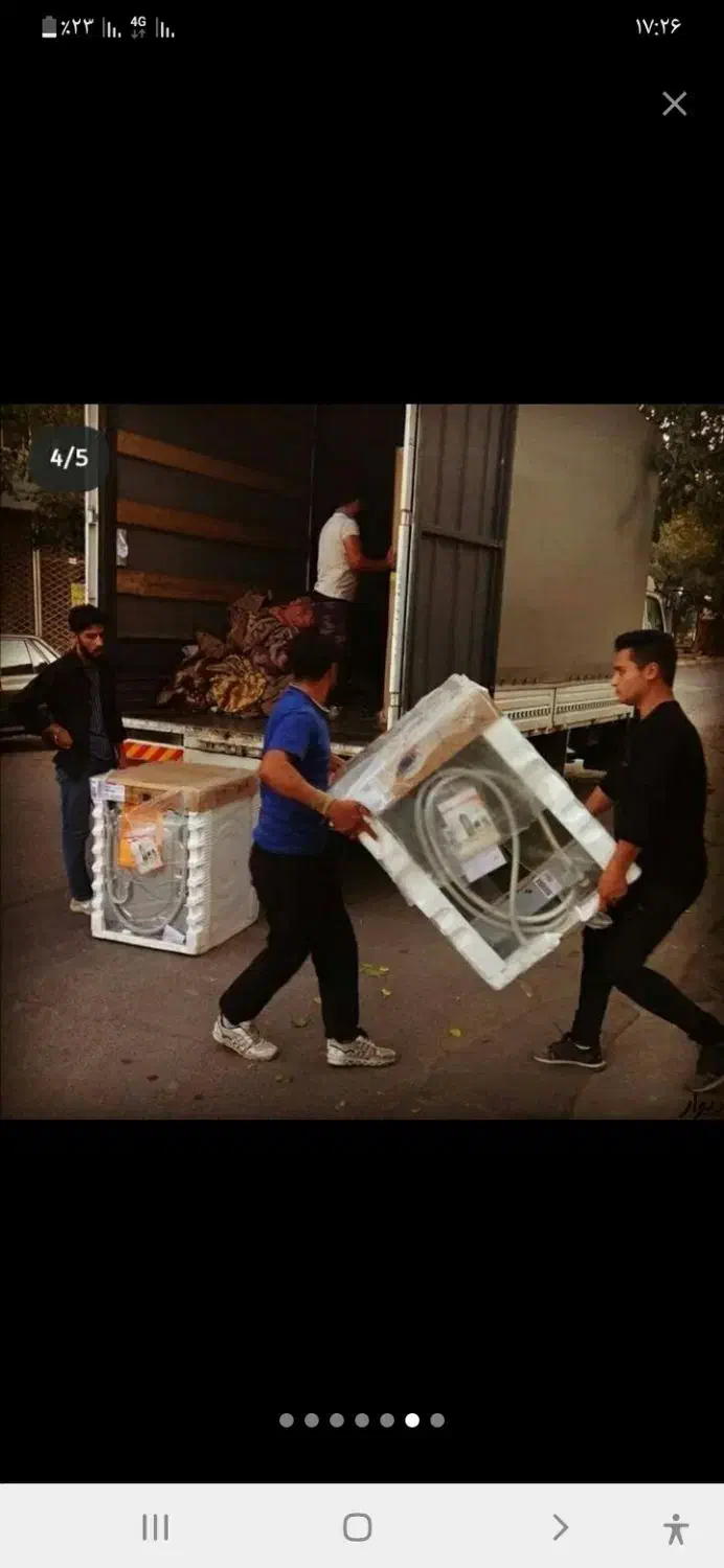 کارگرحمل وجابجایی یخچال سایدمبل باراثاث اسباب منزل|خدمات حمل و نقل|مشهد, شاهد (شهرک غرب)|دیوار