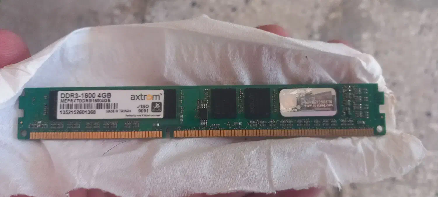 رم ۴ گیگ ddr3|قطعات و لوازم جانبی رایانه|نورآباد ممسنی, |دیوار