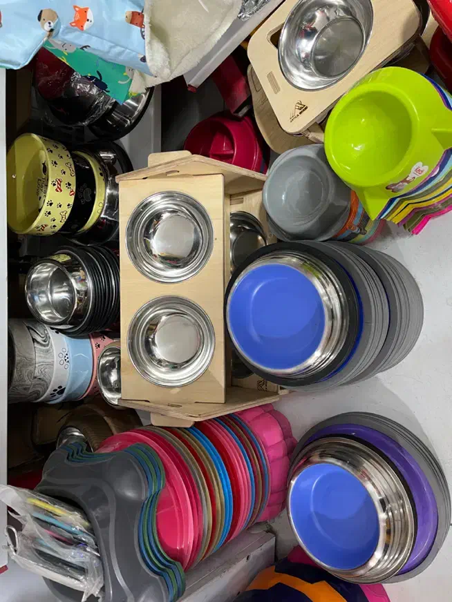 ظرف اب غذا چوبی استیل سرامیکی|لوازم جانبی حیوانات|مشهد, گلبرگ|دیوار