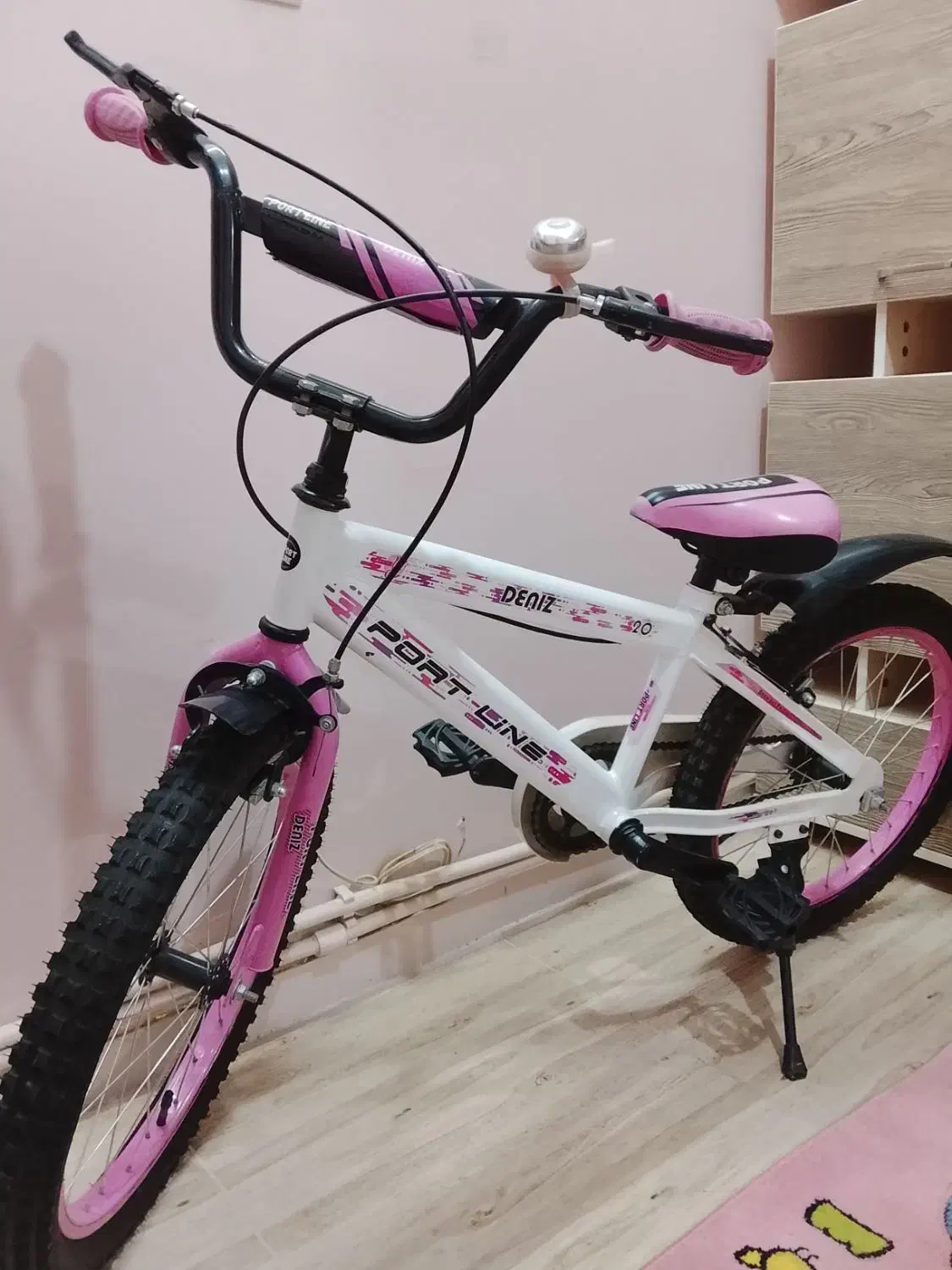 دوچرخه ی  دخترانه سالم در حد نو|دوچرخه، اسکیت، اسکوتر|پاکدشت, پاکدشت (مامازند)|دیوار