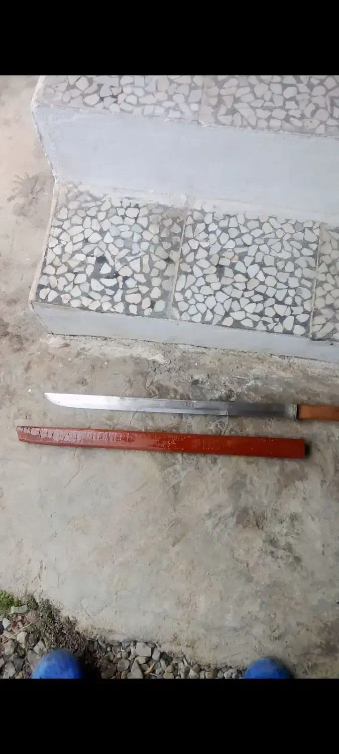 شمشیر سامورایی وشو|تجهیزات ورزشی|کلاچای, |دیوار