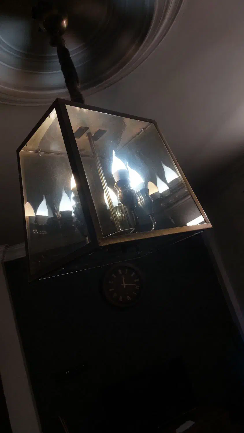 لوستر دو عدد با لامپهاش|لوستر و چراغ آویز|مشهد, فرهنگیان (شهرک غرب)|دیوار