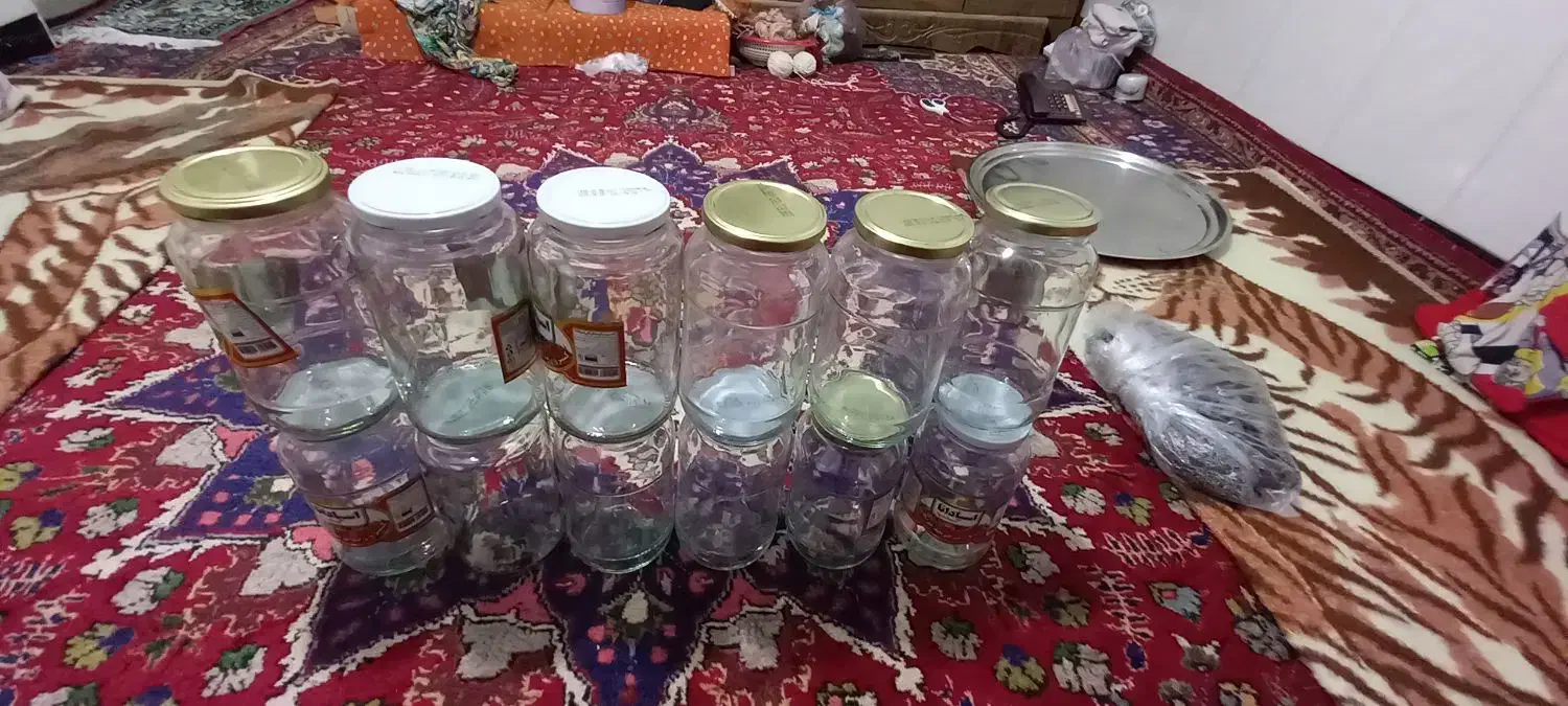 ۱۲۰عدد شیشه ربع دارم|ظروف نگهدارنده، پلاستیکی، یک‌بارمصرف|میاندوآب, |دیوار