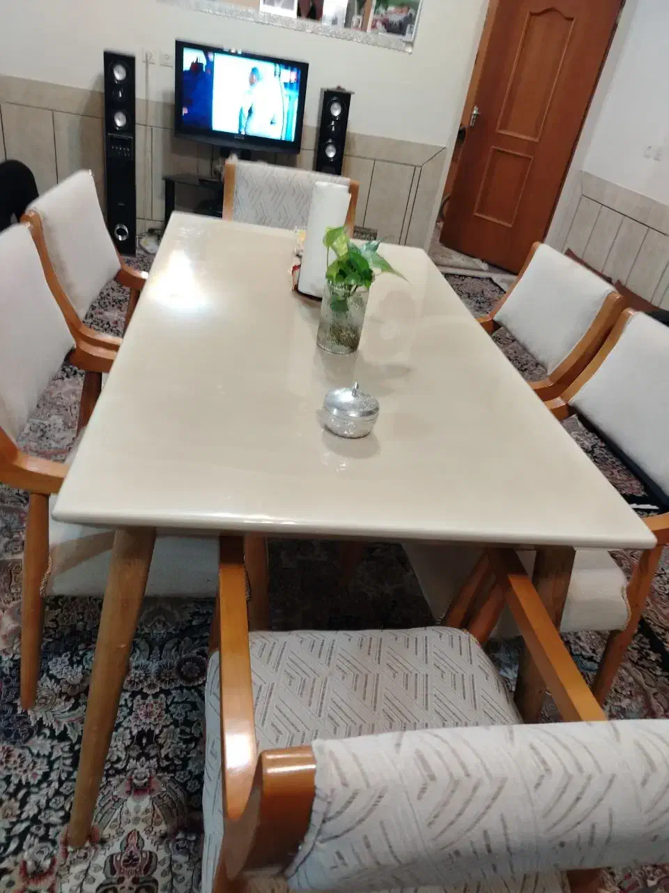 میز ناهارخوری نو|میز و صندلی غذاخوری|شهرضا, |دیوار