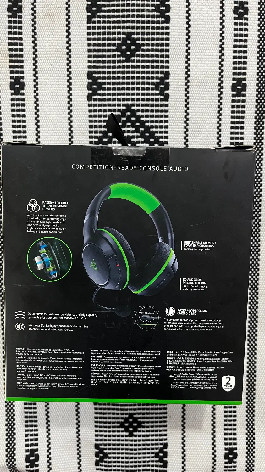 هدست kaira xbox|قطعات و لوازم جانبی رایانه|اهواز, کوی جواهری|دیوار