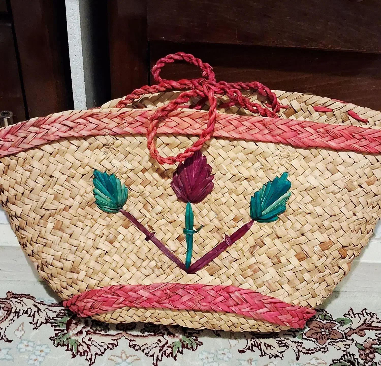 زنبیل حصیری|صنایع دستی و سایر لوازم تزئینی|تهران, جیحون|دیوار