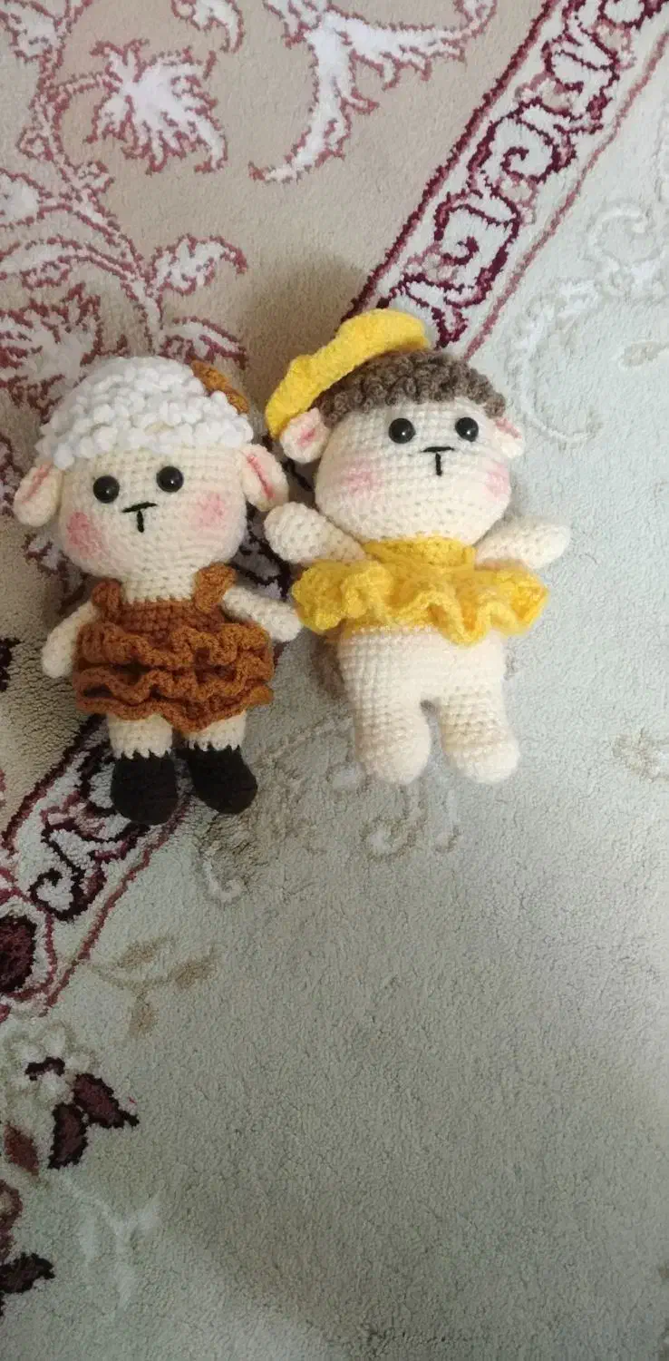 عروسک بافتنی|اسباب‌بازی بچه|یزد, |دیوار