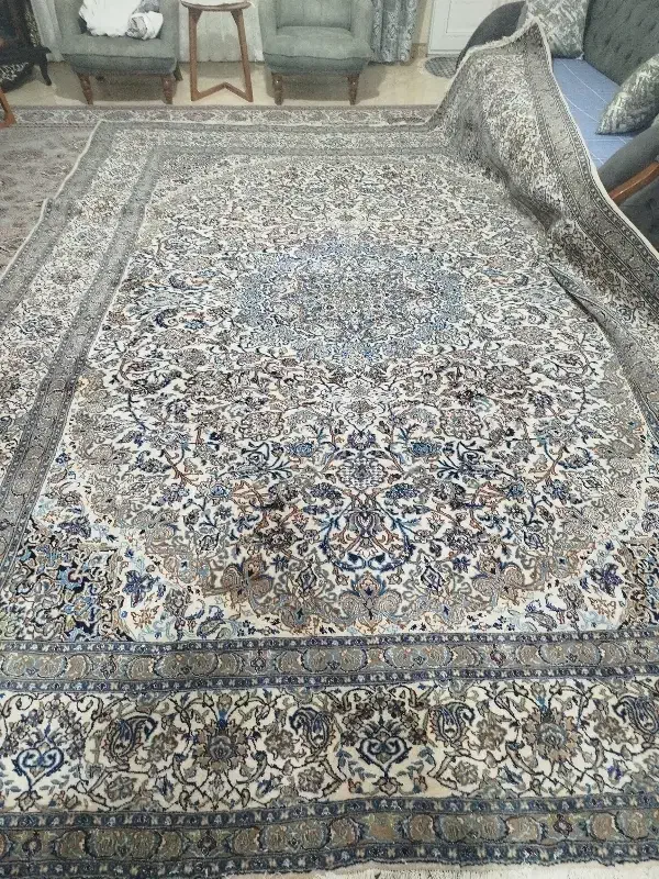 فرش دست بافت نایین ابریشم|فرش|پاکدشت, پاکدشت (مامازند)|دیوار