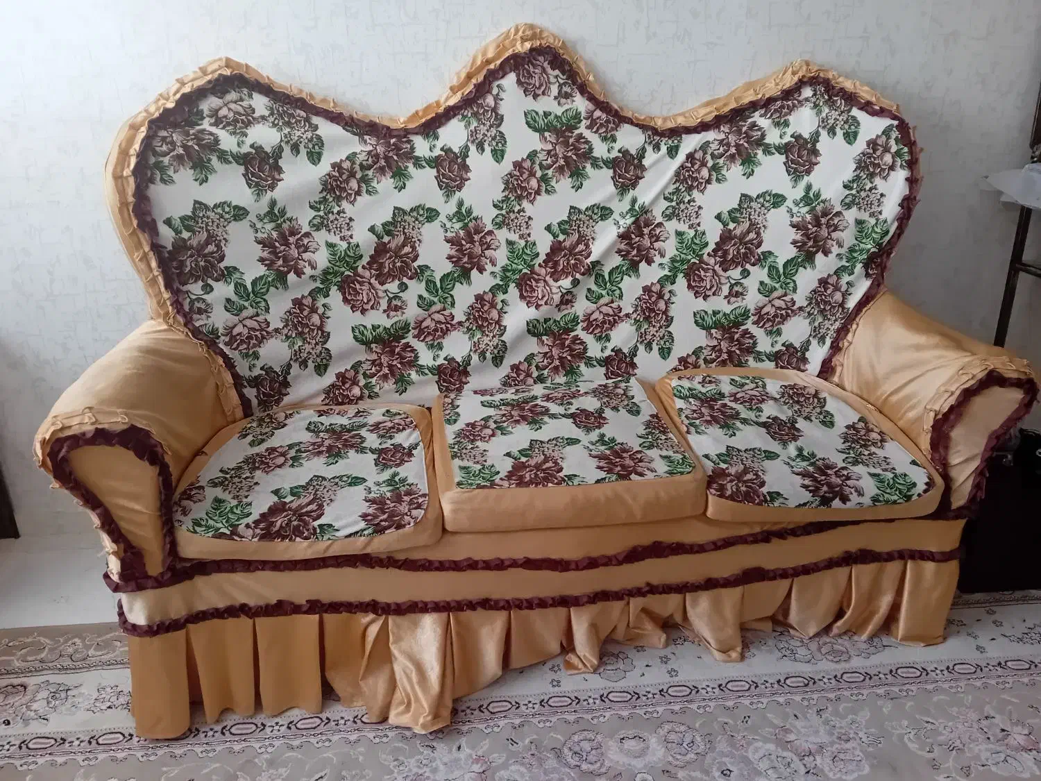 مبل استیل ۹ نفره  مهاجران|مبلمان خانگی و میز عسلی|مهاجران, |دیوار