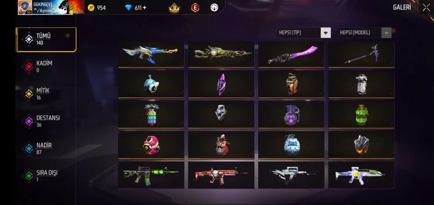 فری فایر اکانت ناب ۴ ساله|کنسول، بازی ویدئویی و آنلاین|تسوج, |دیوار