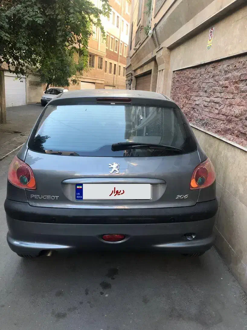 پژو۲۰۶ مدل ۱۳۹۶|خودرو سواری و وانت|تهران, باشگاه نفت|دیوار