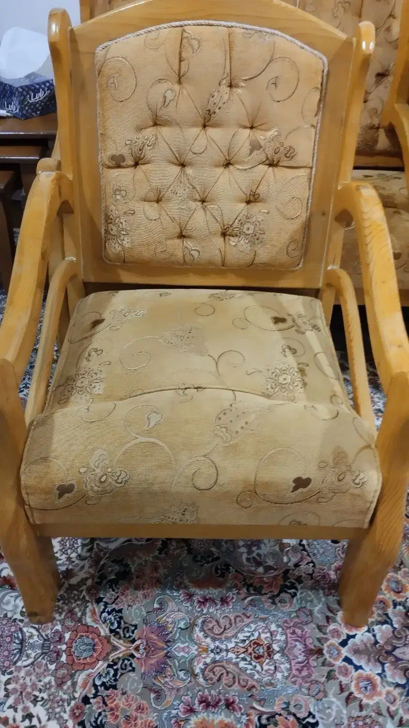 مبل ۸ نفره|مبلمان خانگی و میز عسلی|رشت, کوی مهر|دیوار