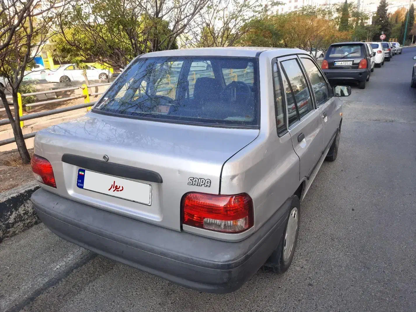 پراید نقره ای - فرمان هیدرولیک|خودرو سواری و وانت|تهران, زیبادشت|دیوار