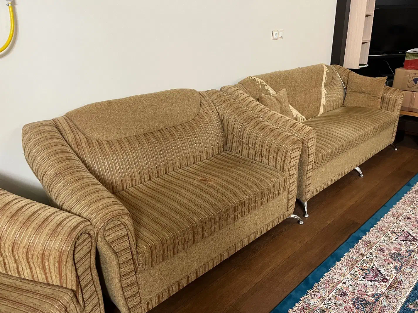 مبلمان ۷نفره سفارشی ساخت ملایر|مبلمان خانگی و میز عسلی|اهواز, فاز ۲ پادادشهر|دیوار