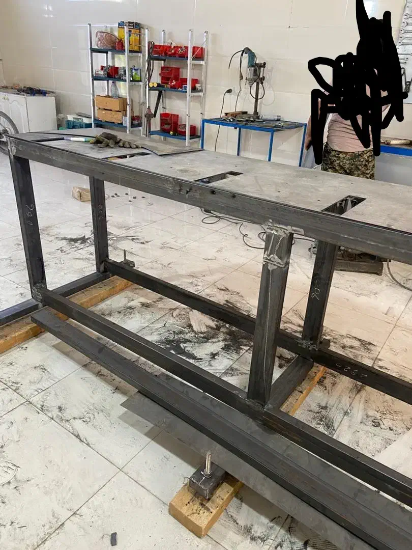 میز آهنی طول ۳ متر|فروشگاه و مغازه|کاشان, فاز ۲ ناجی آباد|دیوار