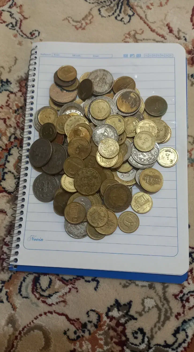 سکه برنجی عتیقه|کلکسیون سکه، تمبر، اسکناس|کرج, کمالشهر|دیوار