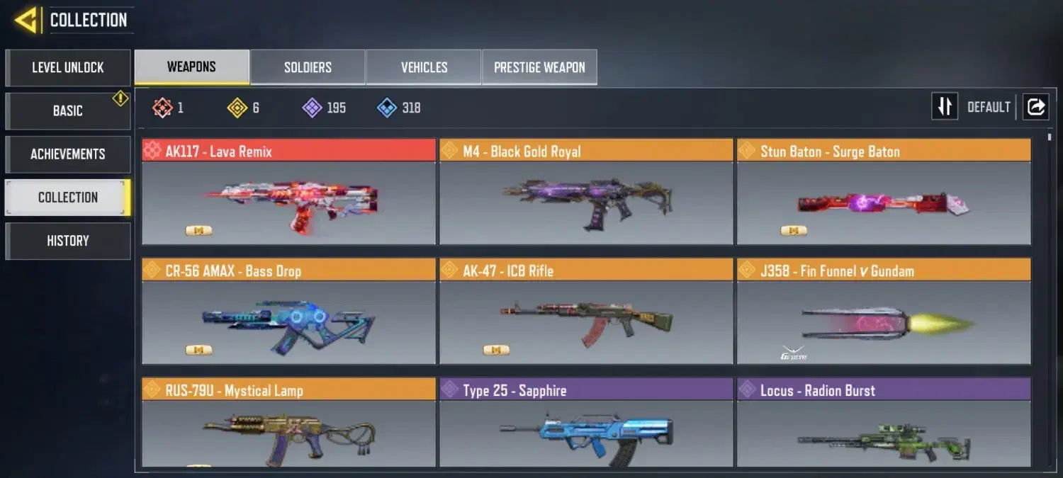 ۱۰۰۰۰۰۰ اکانت گاد کالاف با چنج|کنسول، بازی ویدئویی و آنلاین|میبد, |دیوار