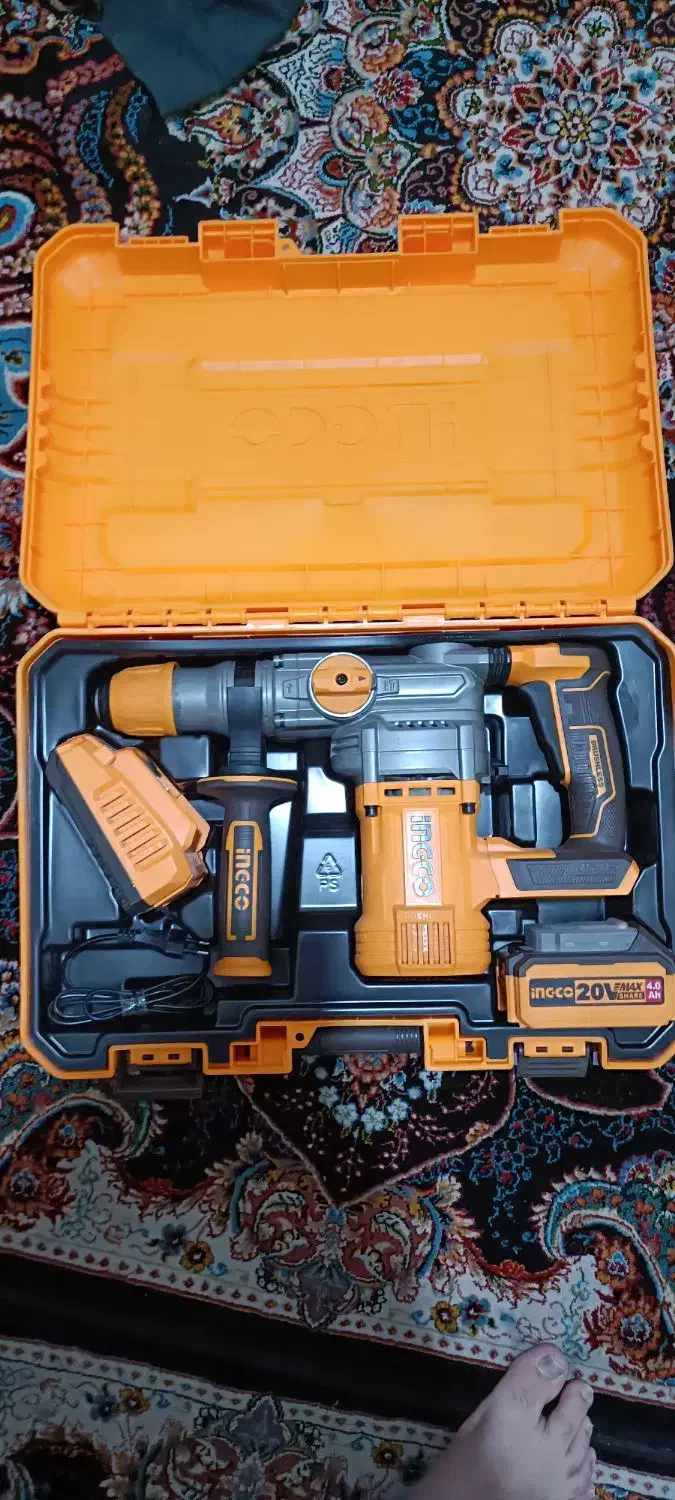 بتن کن شارژی اینکو صنعتی|ابزارآلات|سنندج, |دیوار