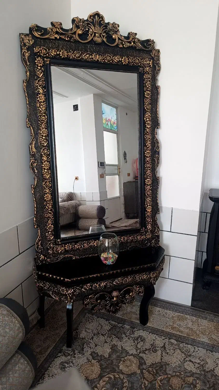 اینه کنسول|بوفه، ویترین، کنسول|شیراز, مسلم|دیوار