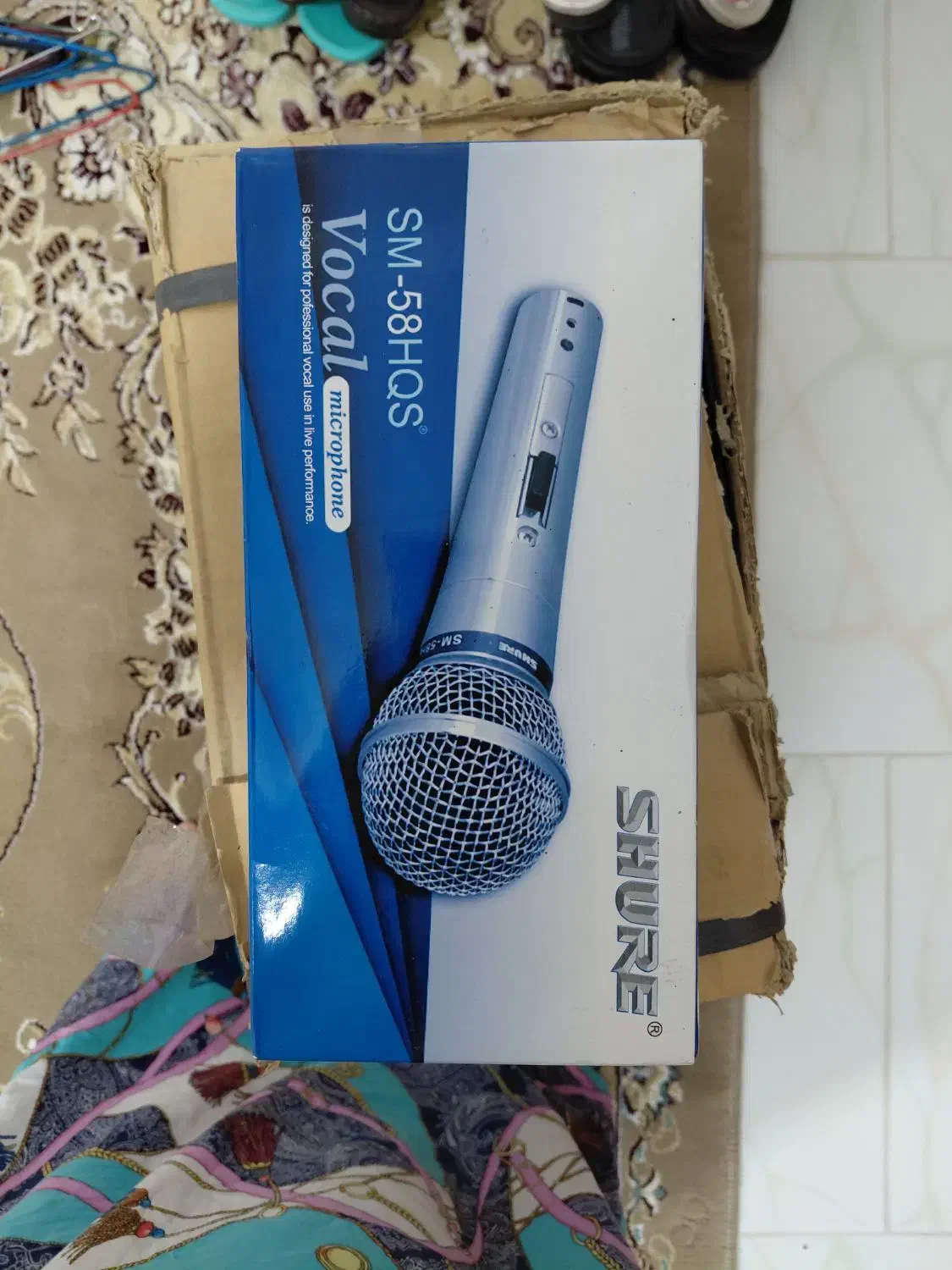 میکروفن sm58فقط ۱۶۵۰|سیستم صوتی خانگی|حمیدیا, |دیوار