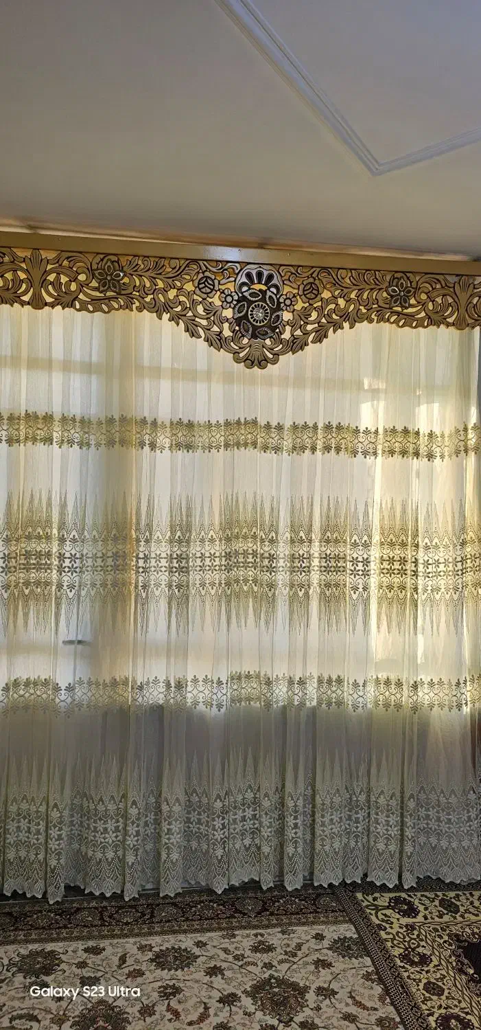 پرده|پرده، رانر، رومیزی|خزل, |دیوار