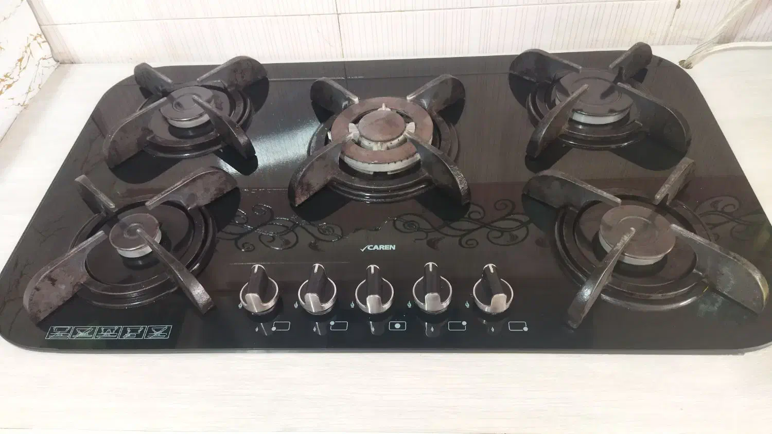 گاز رو میزی شیشه ای|اجاق گاز و لوازم برقی پخت‌وپز|بوئین زهرا, |دیوار