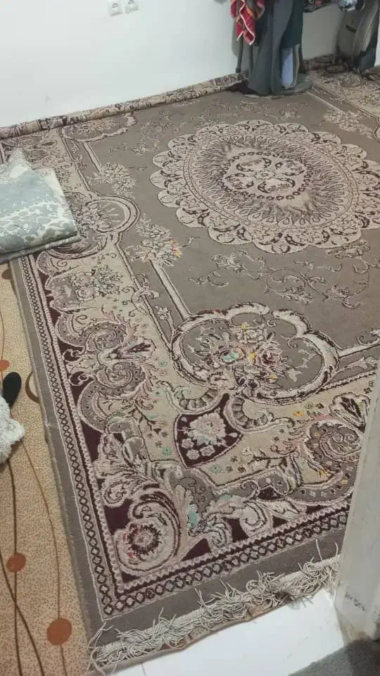 دو عدد فرش 9متری سالم قهوه‌ای|فرش|بندرعباس, |دیوار