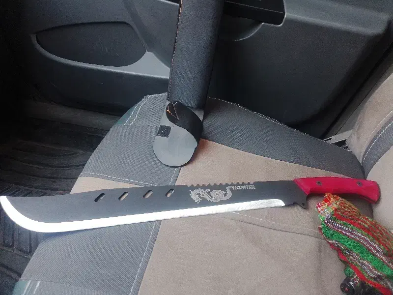 بامبو تیغه فنر|کلکسیون اشیاء عتیقه|محمدیه-قزوین, |دیوار