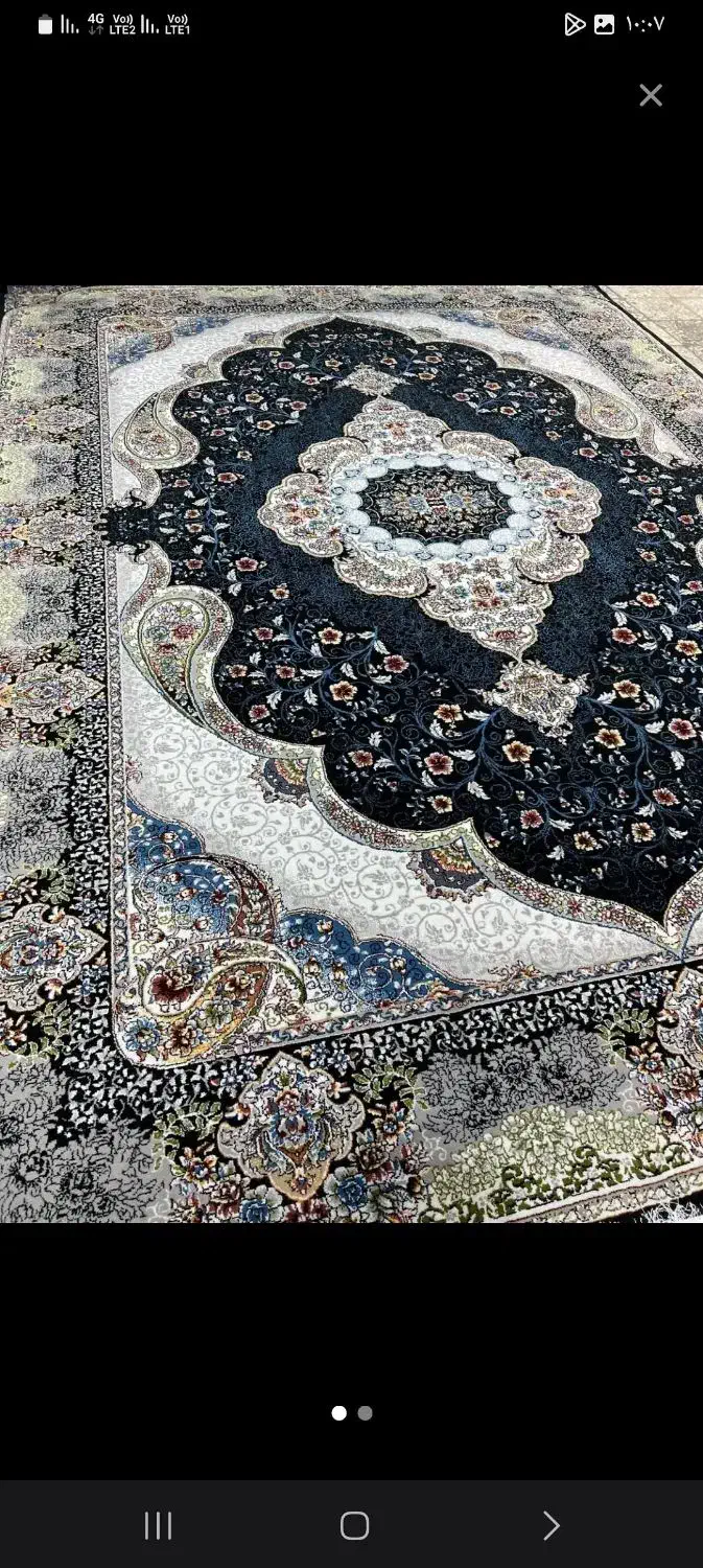 فرش نوی نو فقط یک ساله استفاده شده|فرش|رضویه, |دیوار