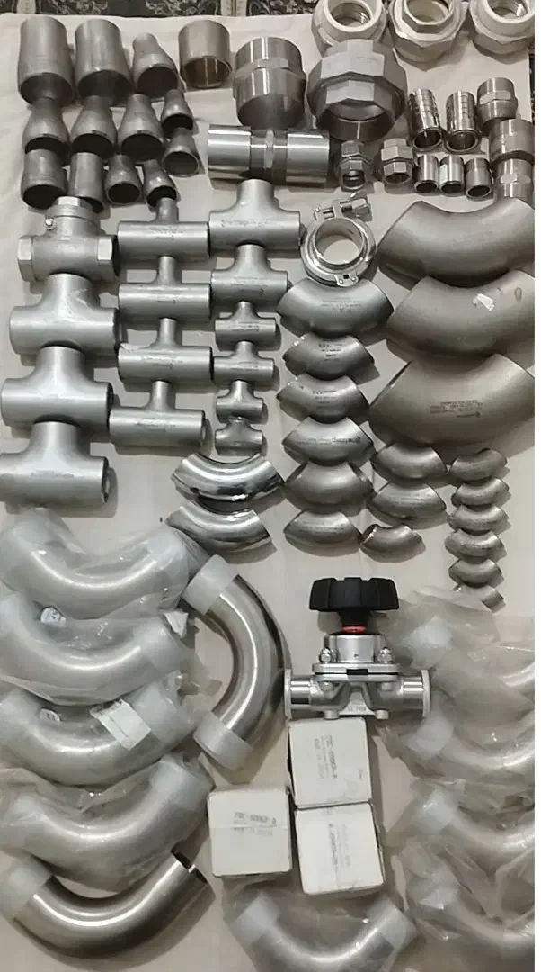 فروش اتصالات جوشی استیل شیردیافراگمی وگیچ فشارقوی|مصالح و تجهیزات ساختمان|ابهر, |دیوار