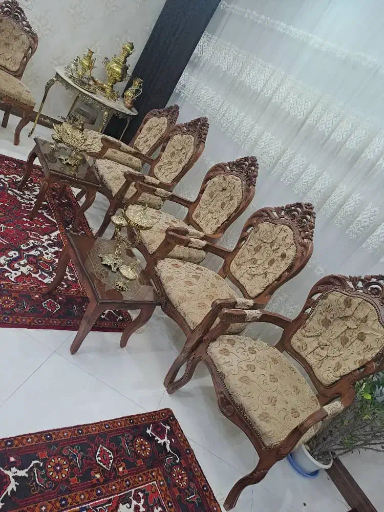 مبلمان نه نفری|مبلمان خانگی و میز عسلی|مراغه, |دیوار