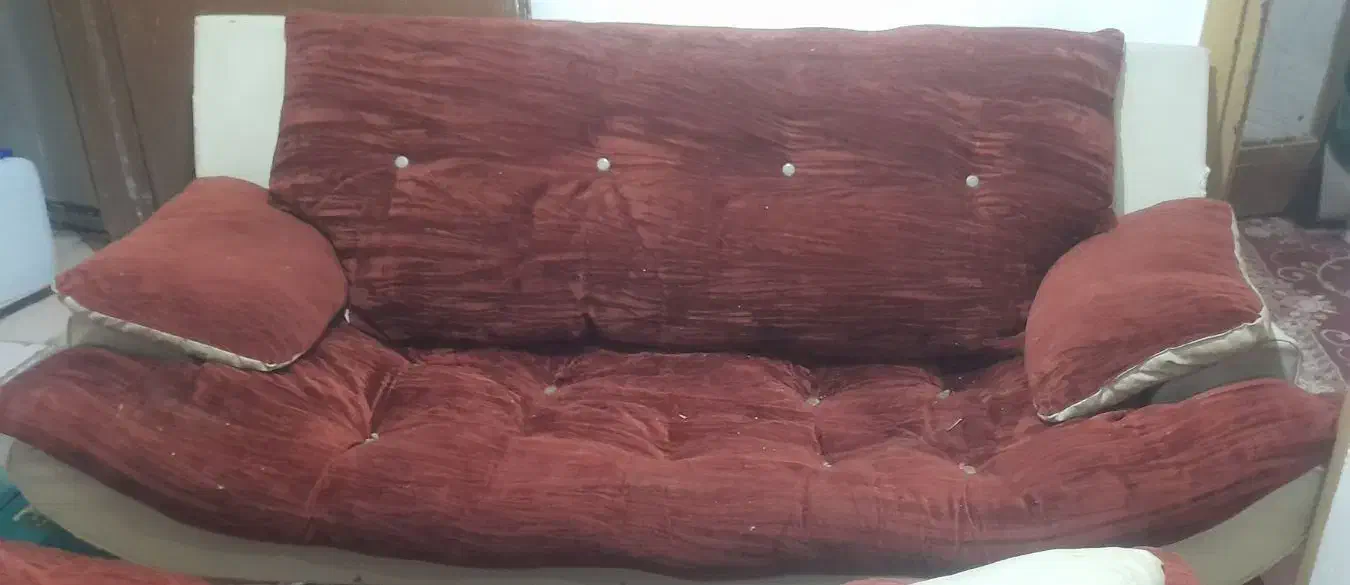 مبل چرمی پارچی خوش رخ|مبلمان خانگی و میز عسلی|زاهدان, |دیوار