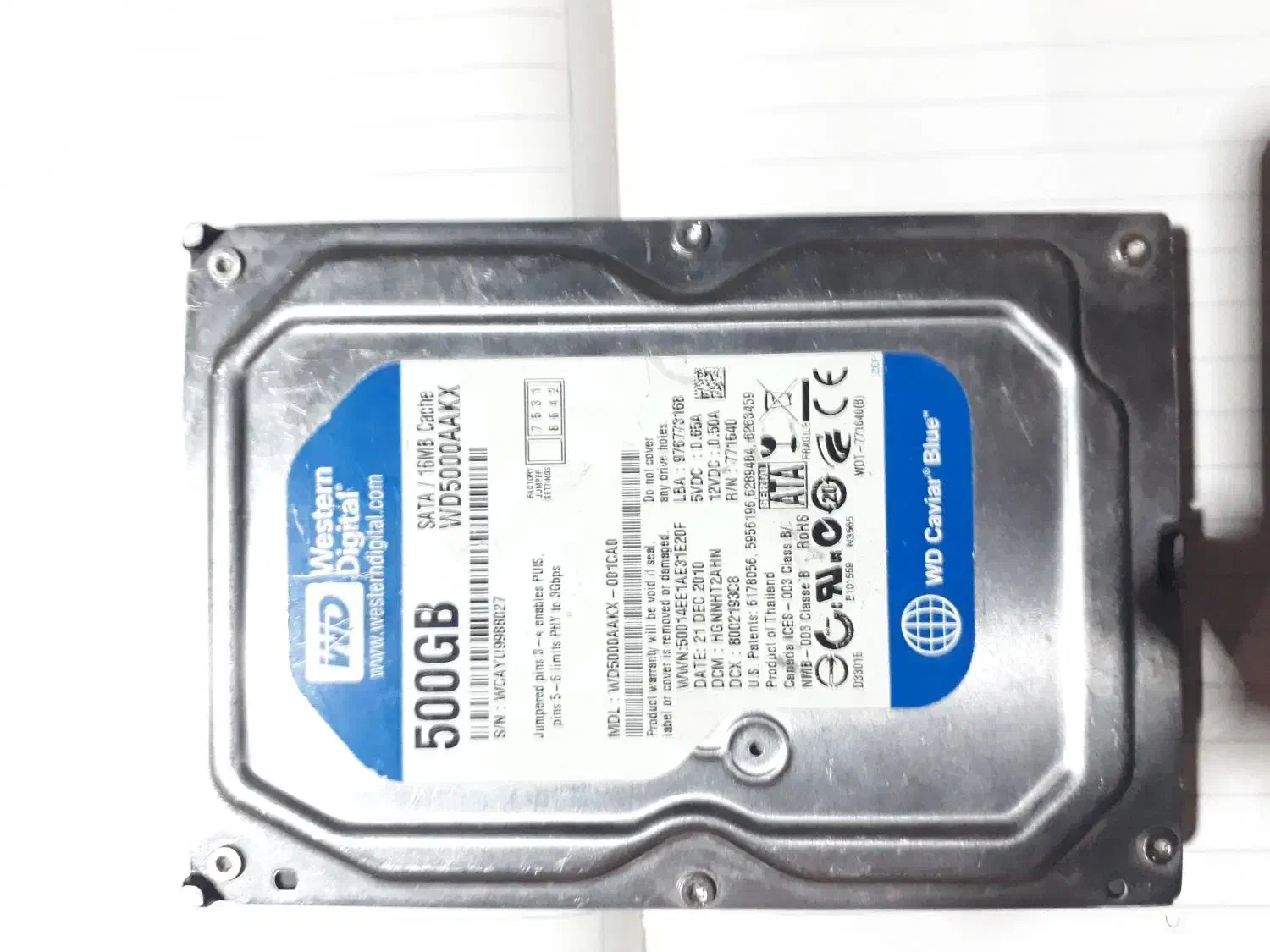 هاردسالم 500Gigدر حد نو مارک کاناد زیر قیمت|قطعات و لوازم جانبی رایانه|یزد, |دیوار