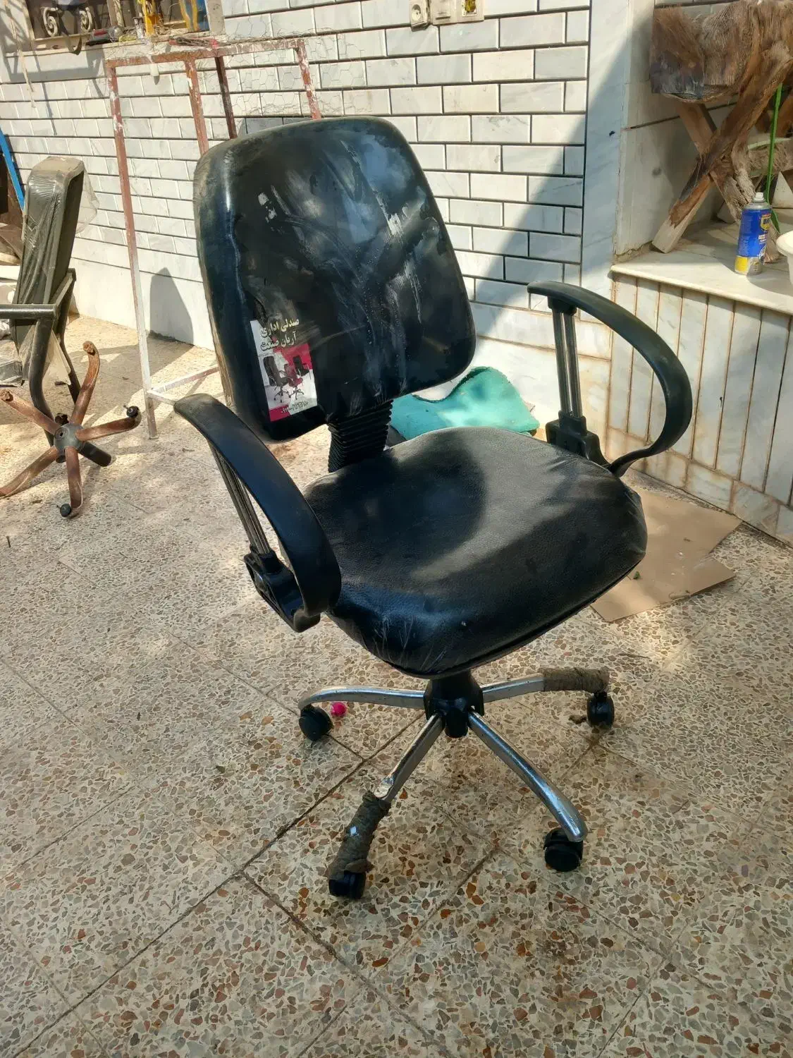 صندلی چرخدار جادار مدیریتی|مبلمان اداری|گتوند, |دیوار