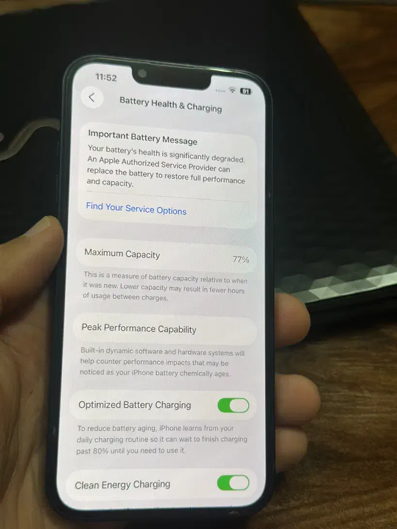 آیفون ۱۳ نرمال ۱۲۸ مشکی|موبایل|قم, هفت تیر|دیوار