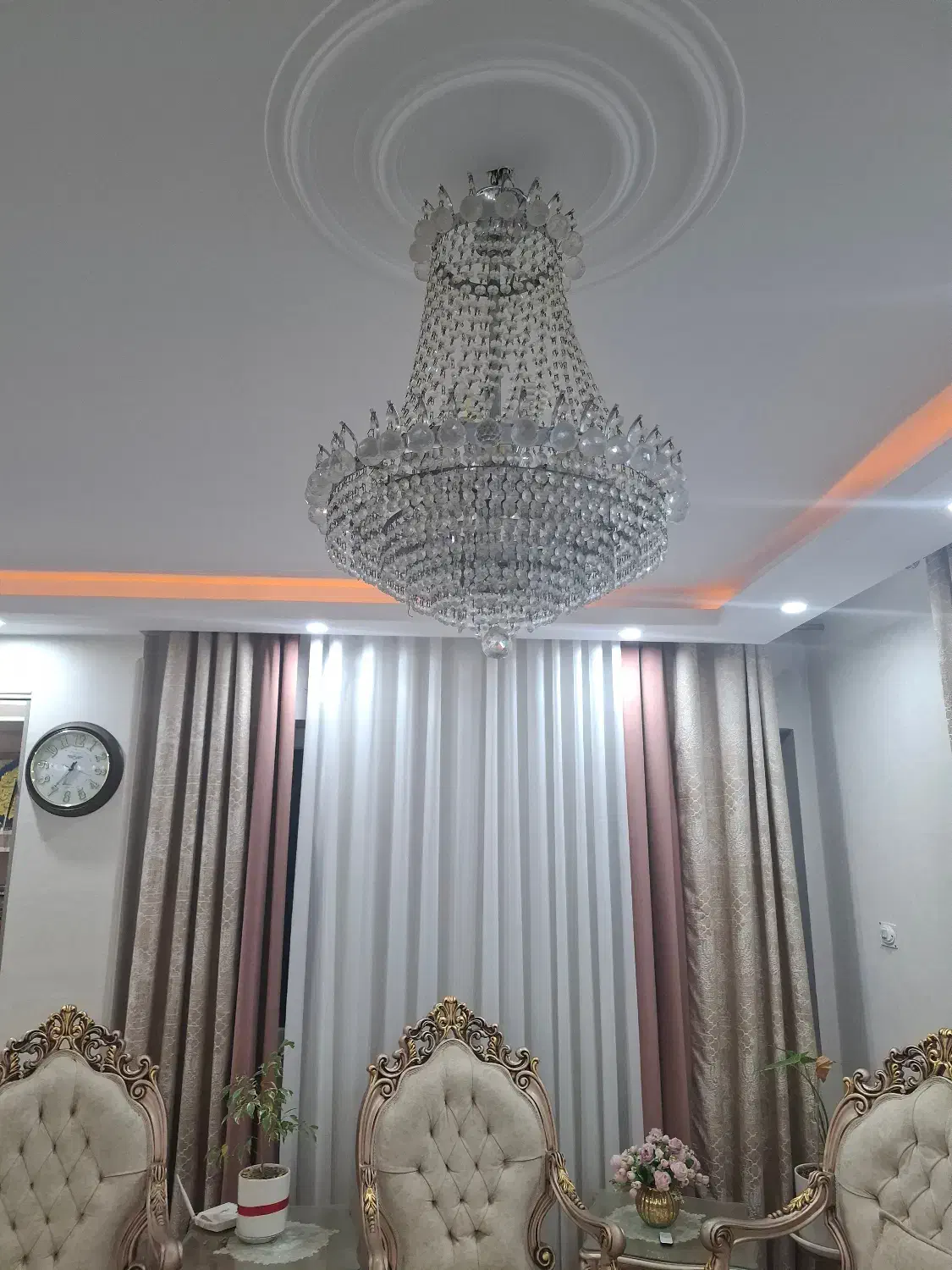 لوستر آویزدو عدد|لوستر و چراغ آویز|پردیس, فاز ۴|دیوار